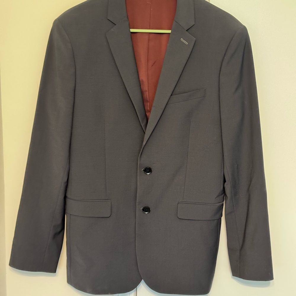 Express Charcoal Blazer Men’s 38r extra slim